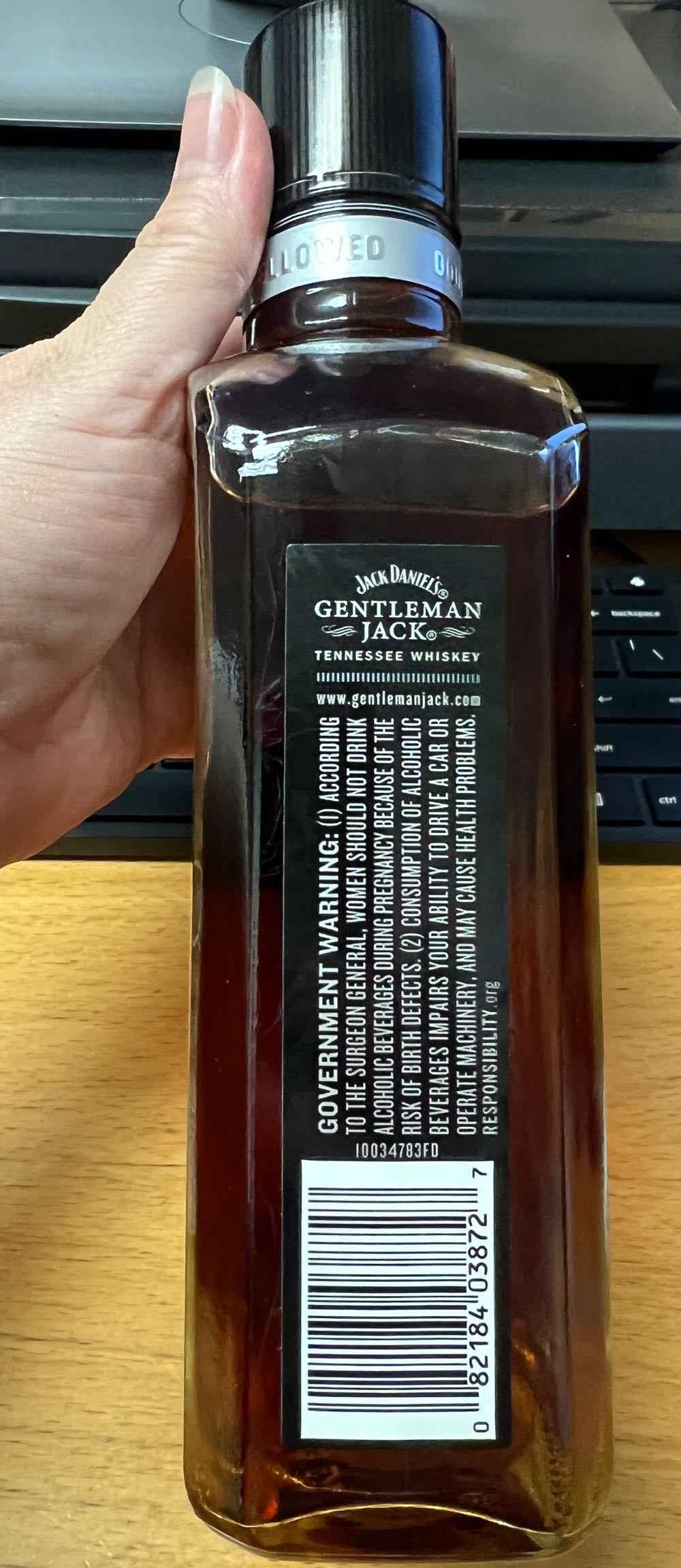 Gentleman Jack - Barrel Tree 2025 - Jack Daniel Distillery (750 mL) alcohol collectible [Barcode 082184038727] - Main Image 4