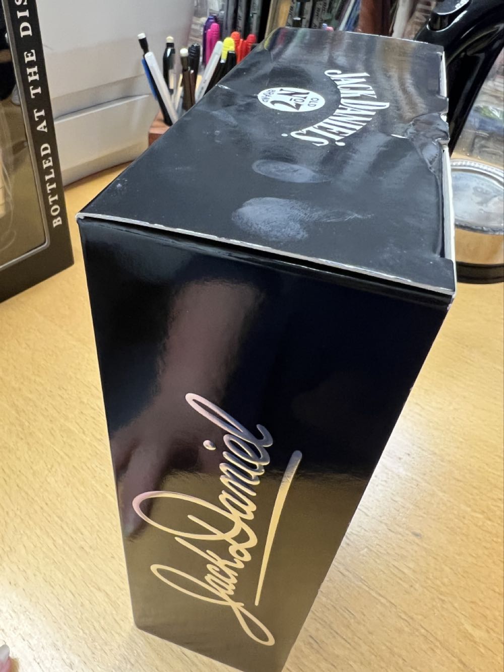 Set 2 Black Label 375 & Metal Shotglass - Jack Daniel’s Distillery, Lynchburg, TN (375 mL) alcohol collectible [Barcode 082184221372] - Main Image 3