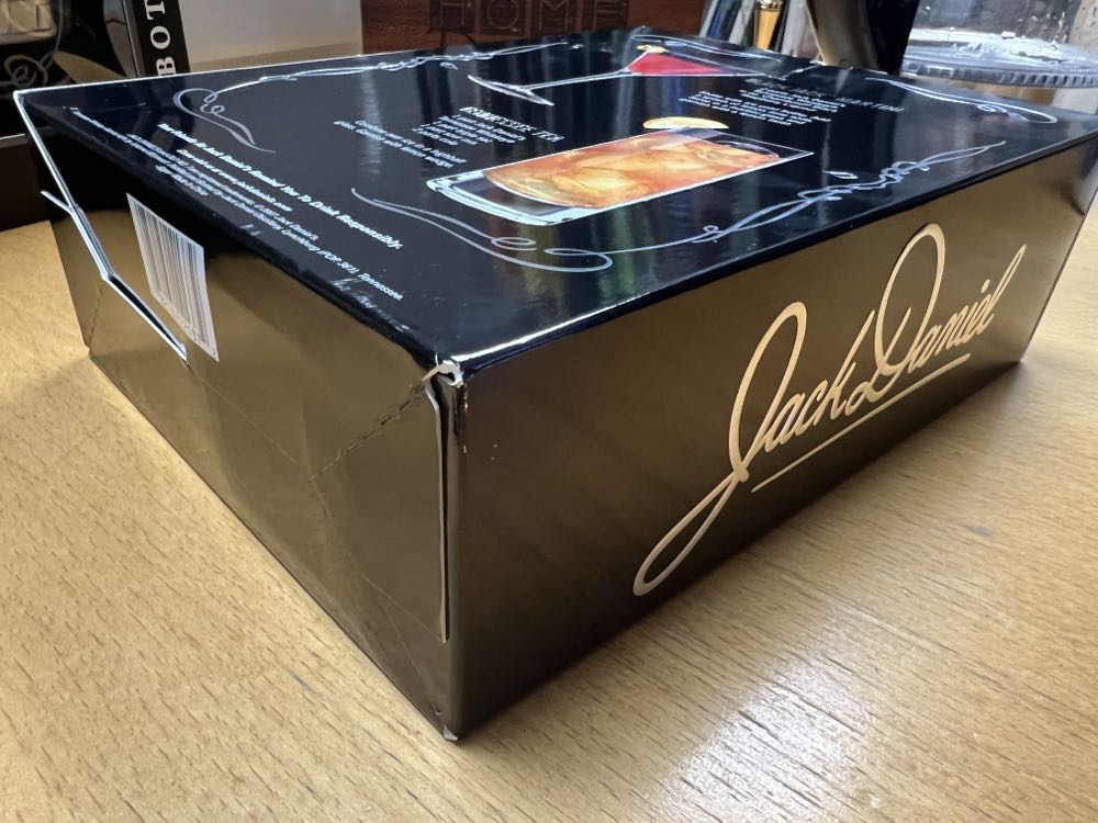 Set 2 Black Label 375 & Metal Shotglass - Jack Daniel’s Distillery, Lynchburg, TN (375 mL) alcohol collectible [Barcode 082184221372] - Main Image 4