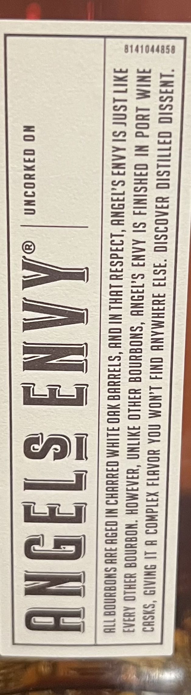 Angels Envy - Angel’s Envy Distillery (750 mL) alcohol collectible [Barcode 850047003003] - Main Image 3