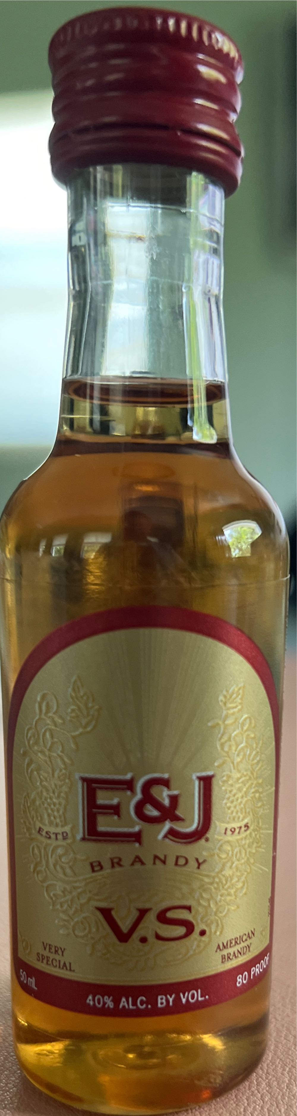 E &J Brandy - E & J Distillers (750 mL) alcohol collectible [Barcode 085000004135] - Main Image 2