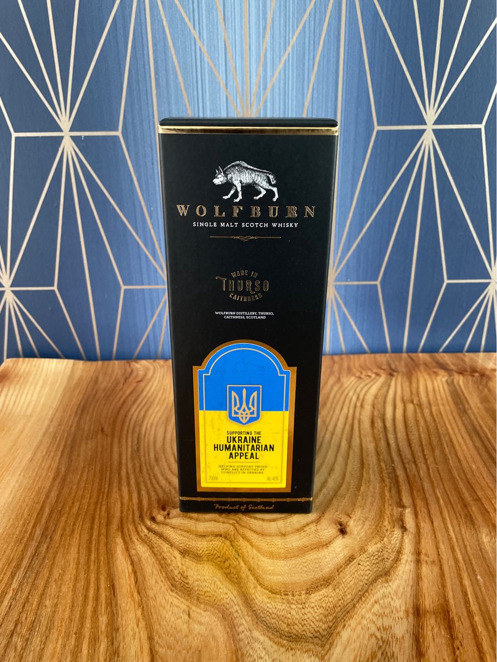 Wolfburn Ukraine - Wolfburn Distillery (700 mL) alcohol collectible - Main Image 2