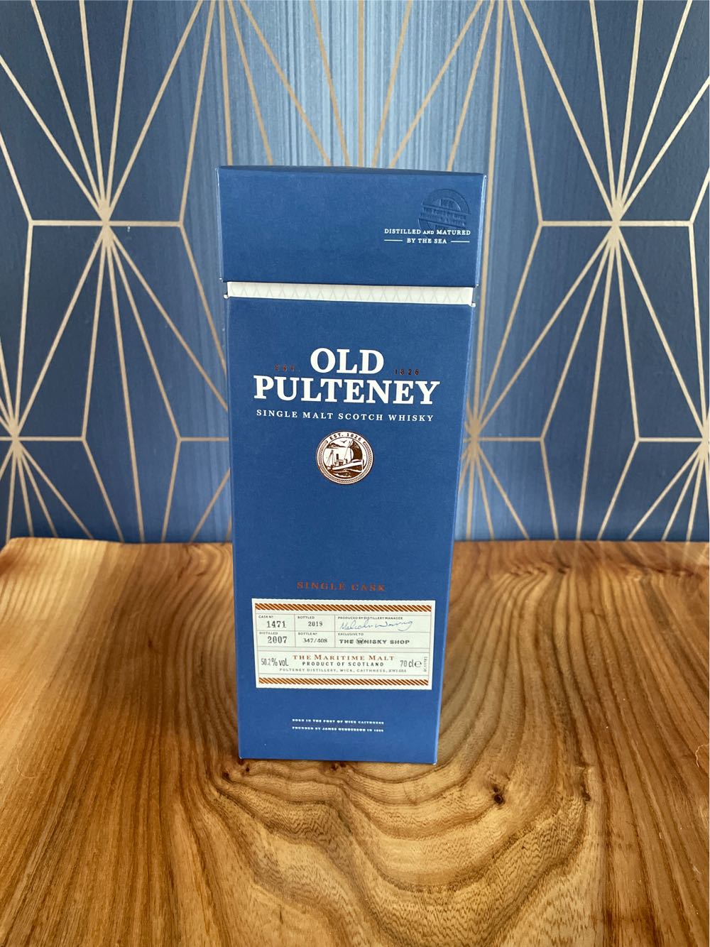 Old Pulteney Single Cask 2007 - Old Pulteney (700 mL) alcohol collectible [Barcode 5010509881951] - Main Image 2