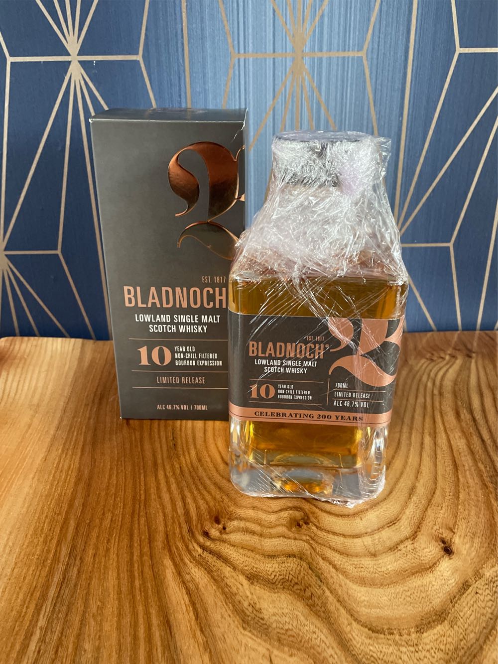 Bladnoch 10 Years Lowland Single Malt Whisky - Bladnoch Distillery (700 mL) alcohol collectible [Barcode 851370006358] - Main Image 2