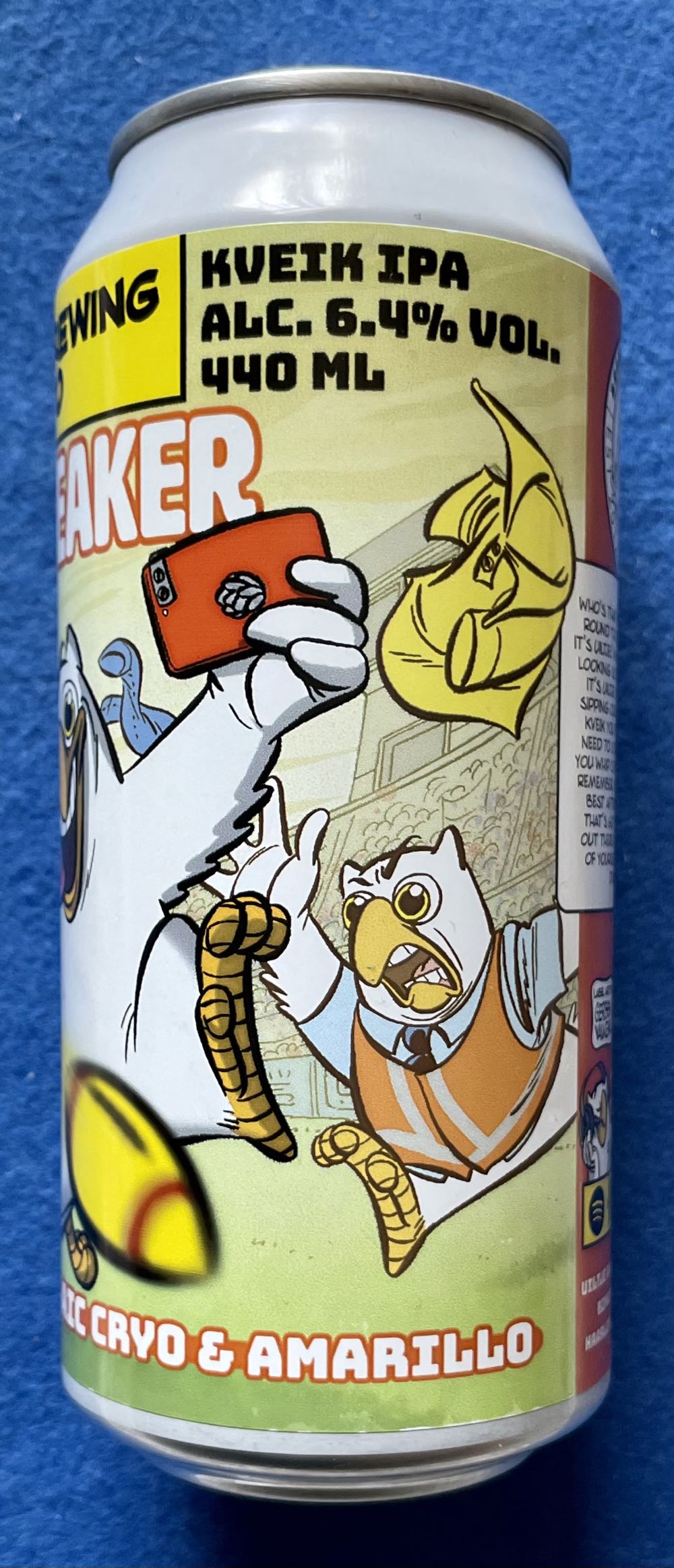 Selfie Streaker - Uiltje Brewing Company (440 mL) alcohol collectible [Barcode 8720254564630] - Main Image 2