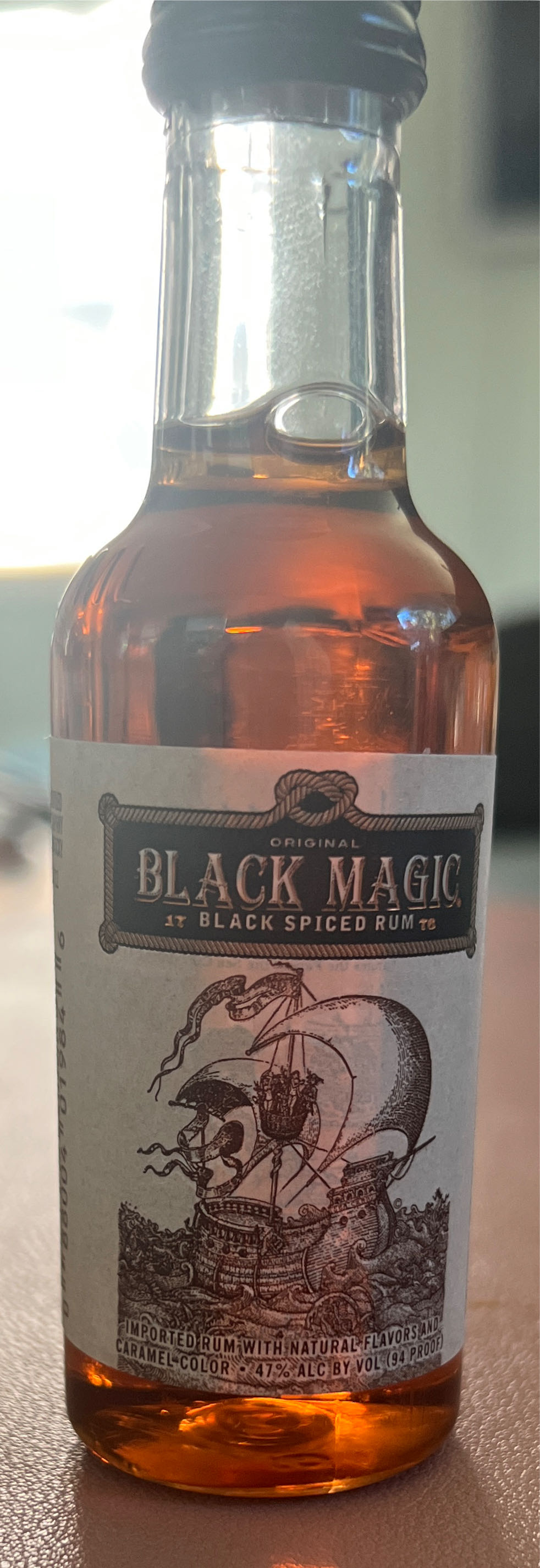 Black Magic Spiced Rum Wine & Spirits  alcohol collectible [Barcode 088004019846] - Main Image 2