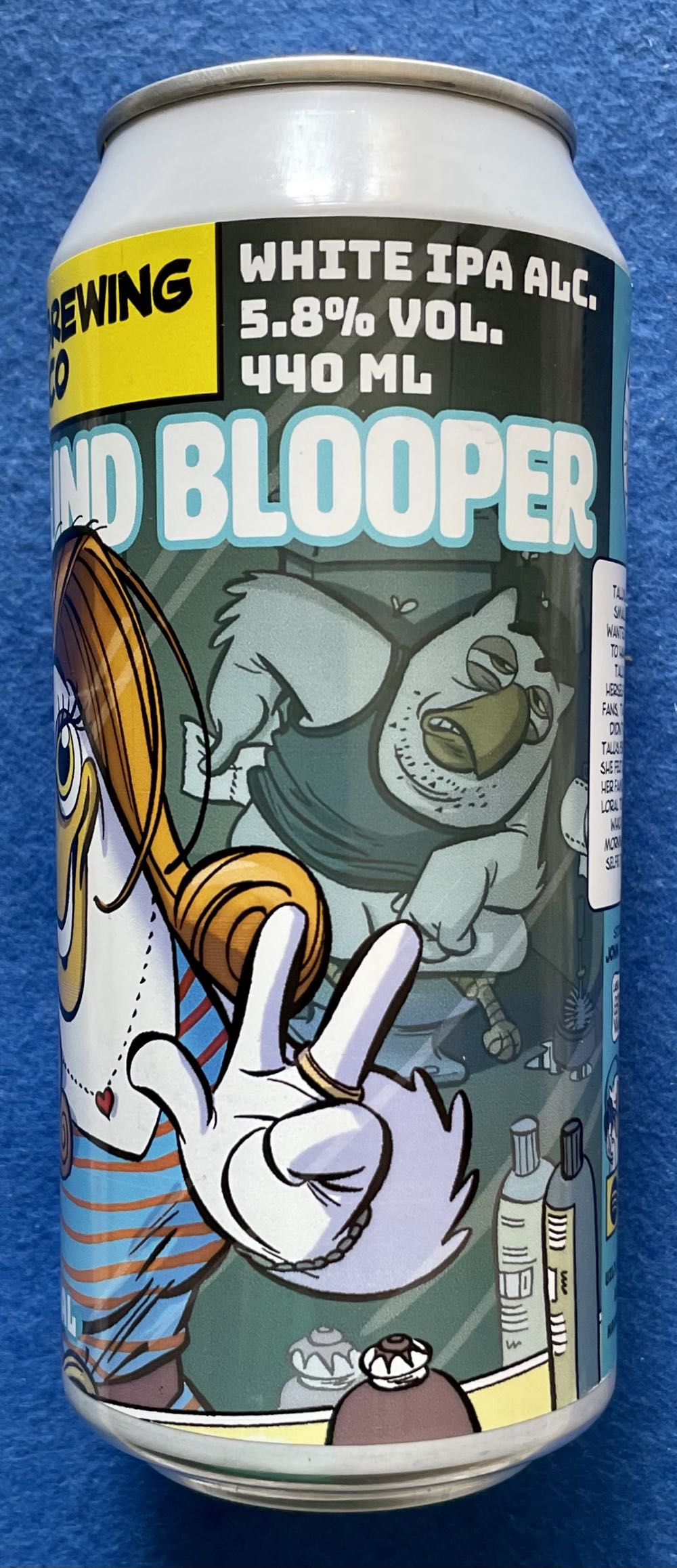 Background Blooper - Uiltje Brewing Company (440 mL) alcohol collectible [Barcode 8720254564647] - Main Image 2