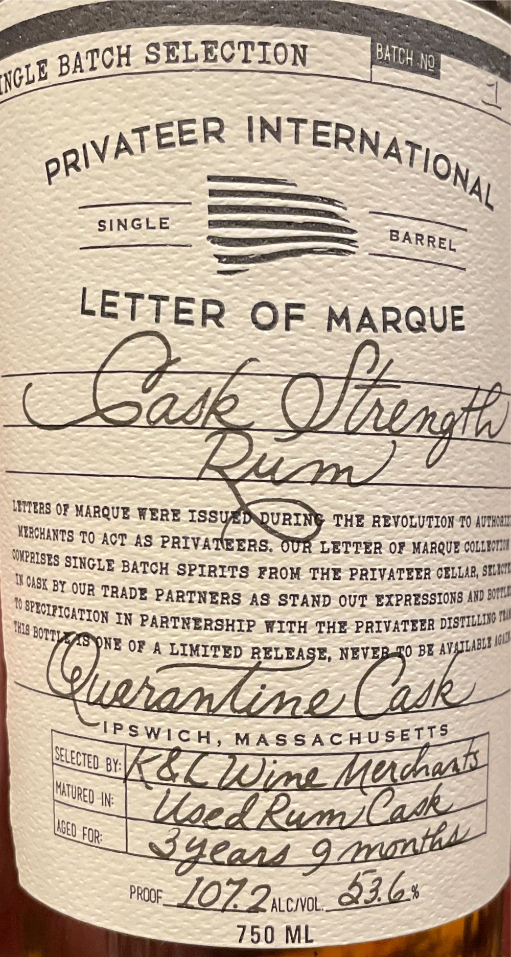 Millstone Rye Whiskey