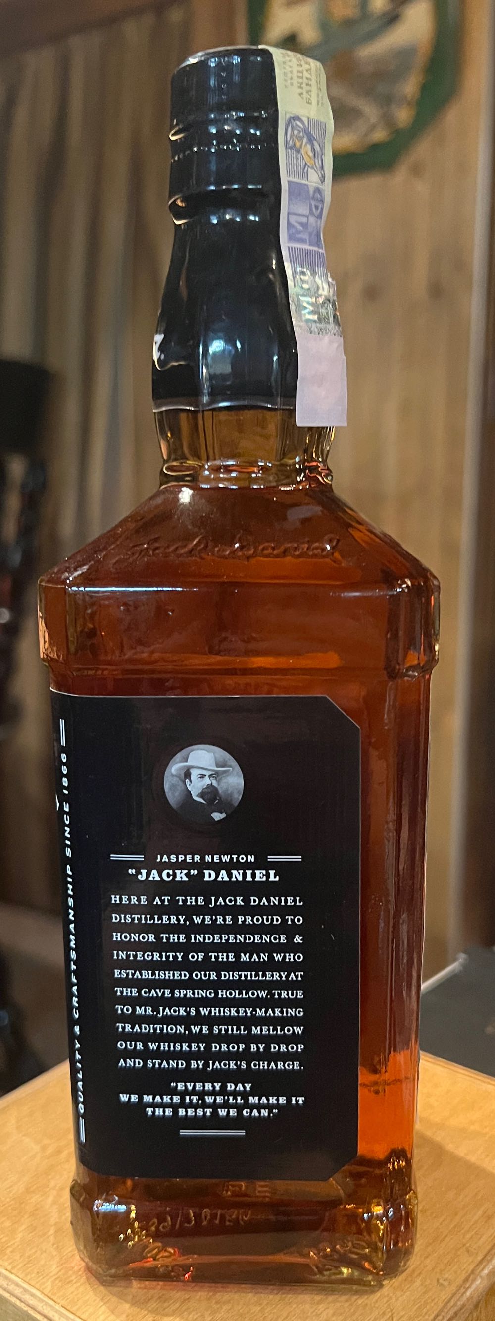 Black Label 2022 Bulgaria - Jack Daniel’s Distillery, Lynchburg, TN (700 mL) alcohol collectible - Main Image 2