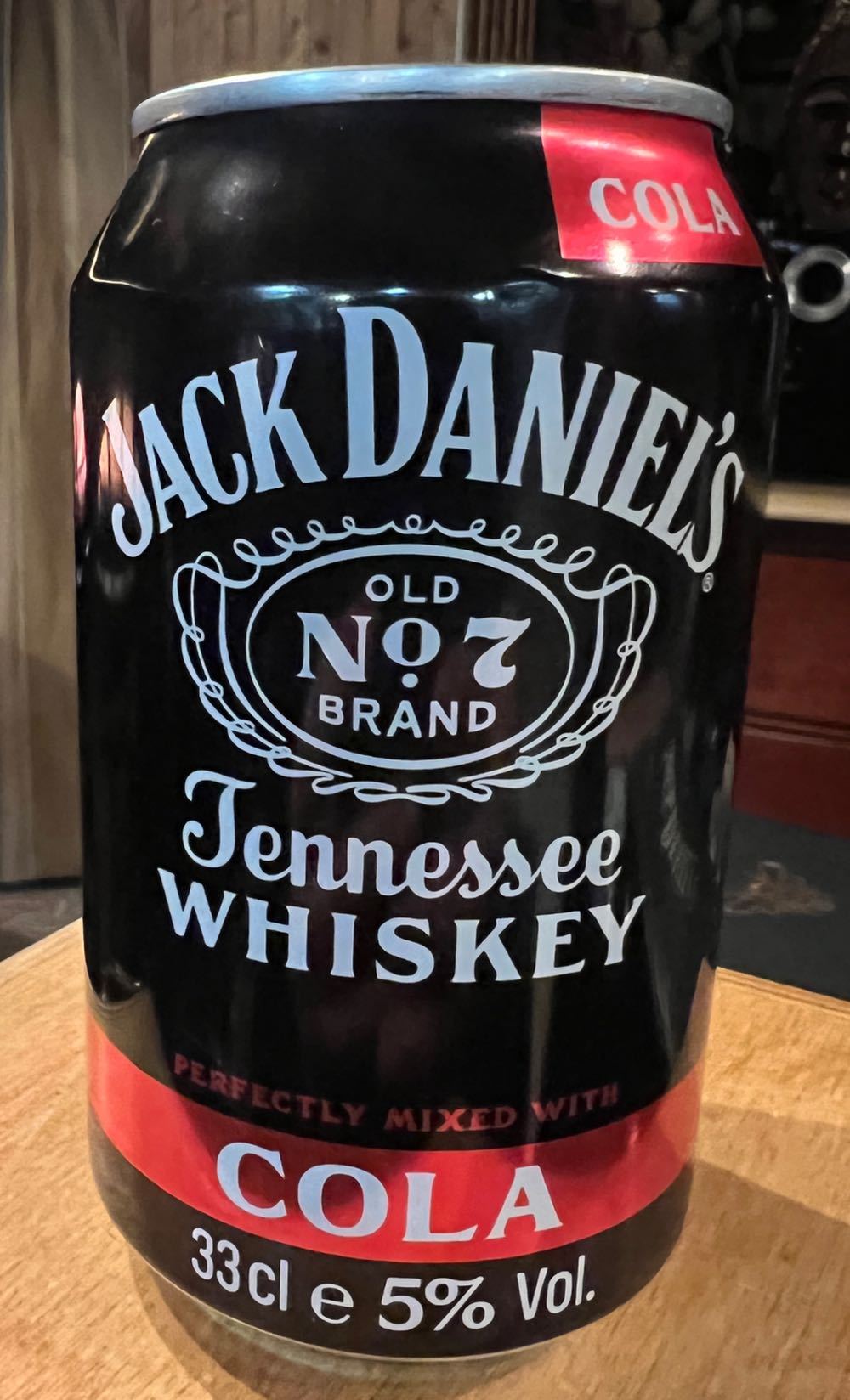 Soft Drink Jack Daniels & Cola 330ml  2022 Turkey - Jack Daniel’s Distillery, Lynchburg, TN (330 mL) alcohol collectible [Barcode 5099873003220] - Main Image 2