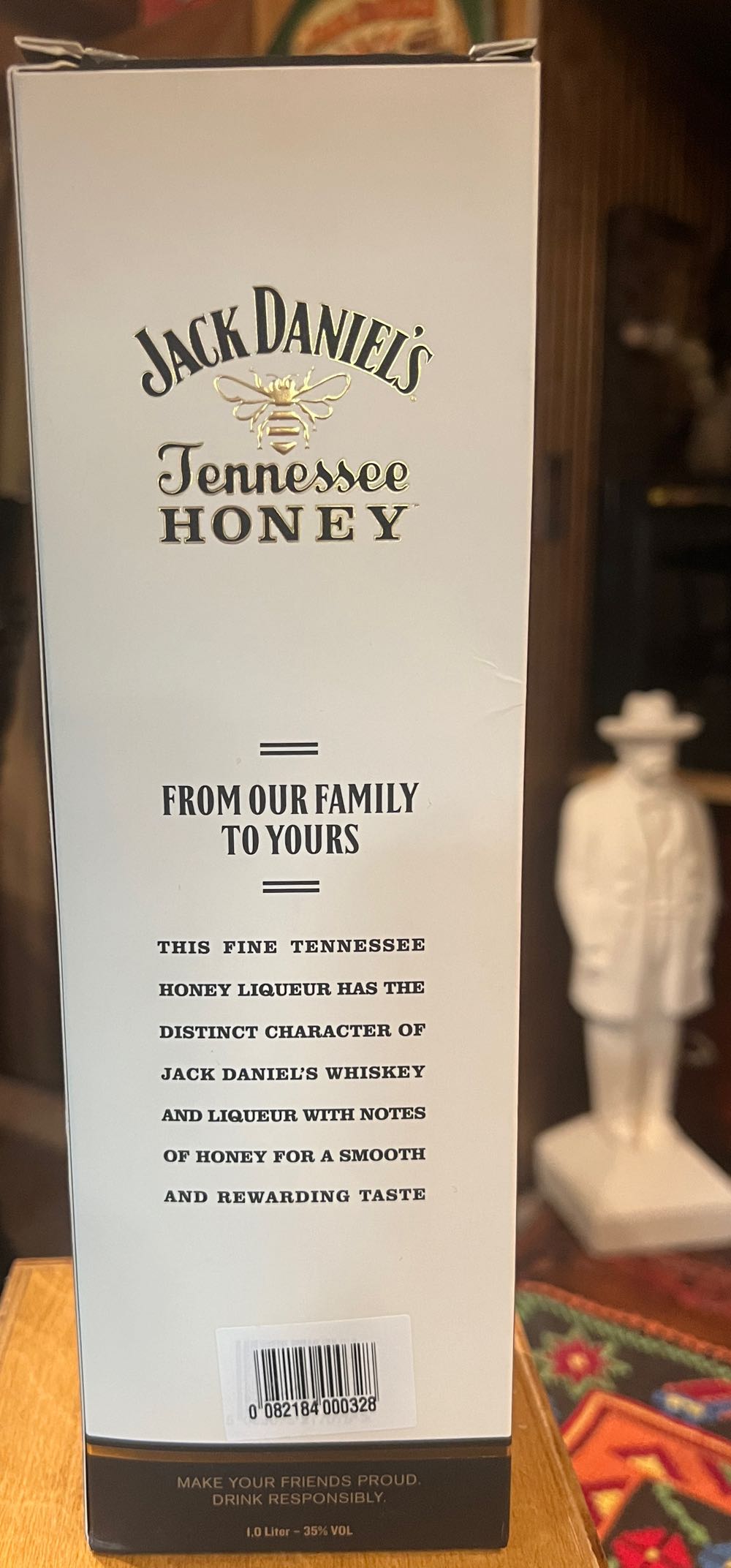 Honey - India Diwali Edition  - Jack Daniel Distillery (1 L) alcohol collectible [Barcode 082184000328] - Main Image 3