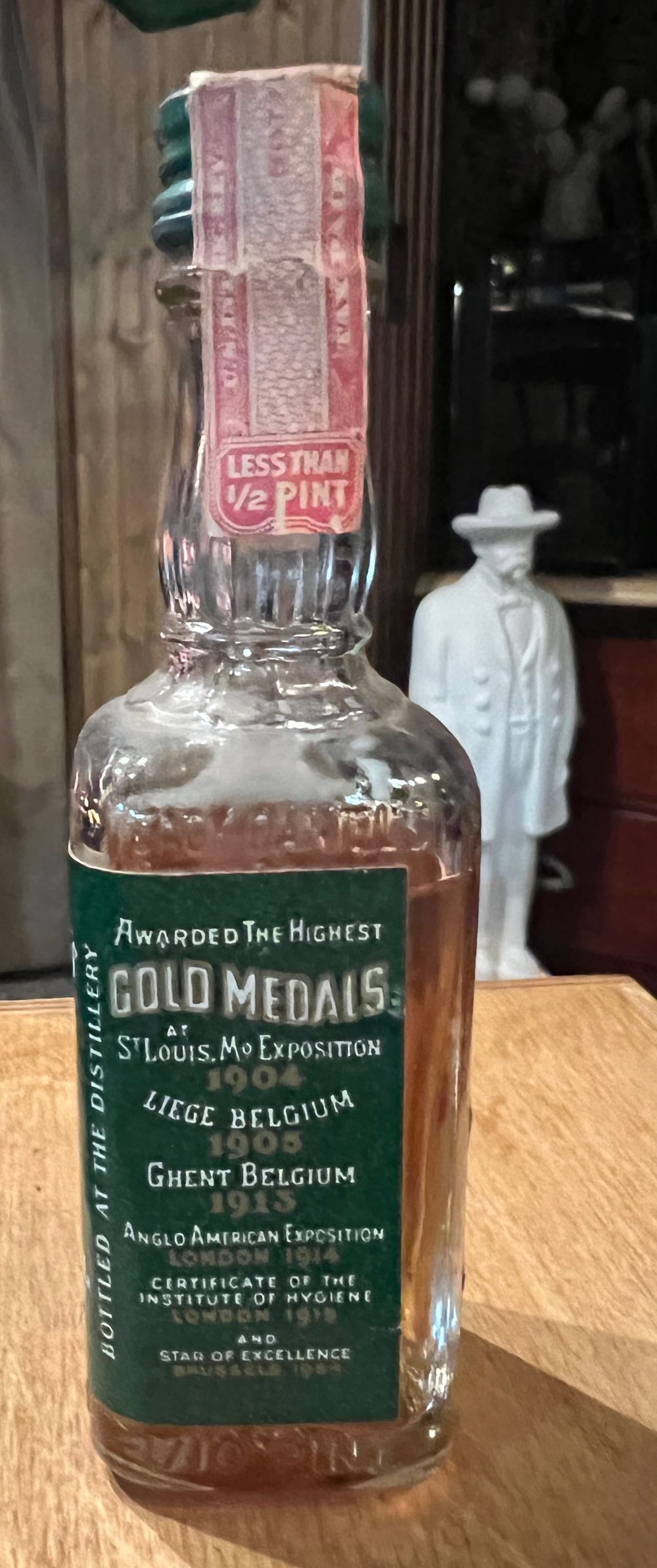 Mini Green Label 1967 - Jack Daniel’s Distillery, Lynchburg, TN (47 mL) alcohol collectible - Main Image 3