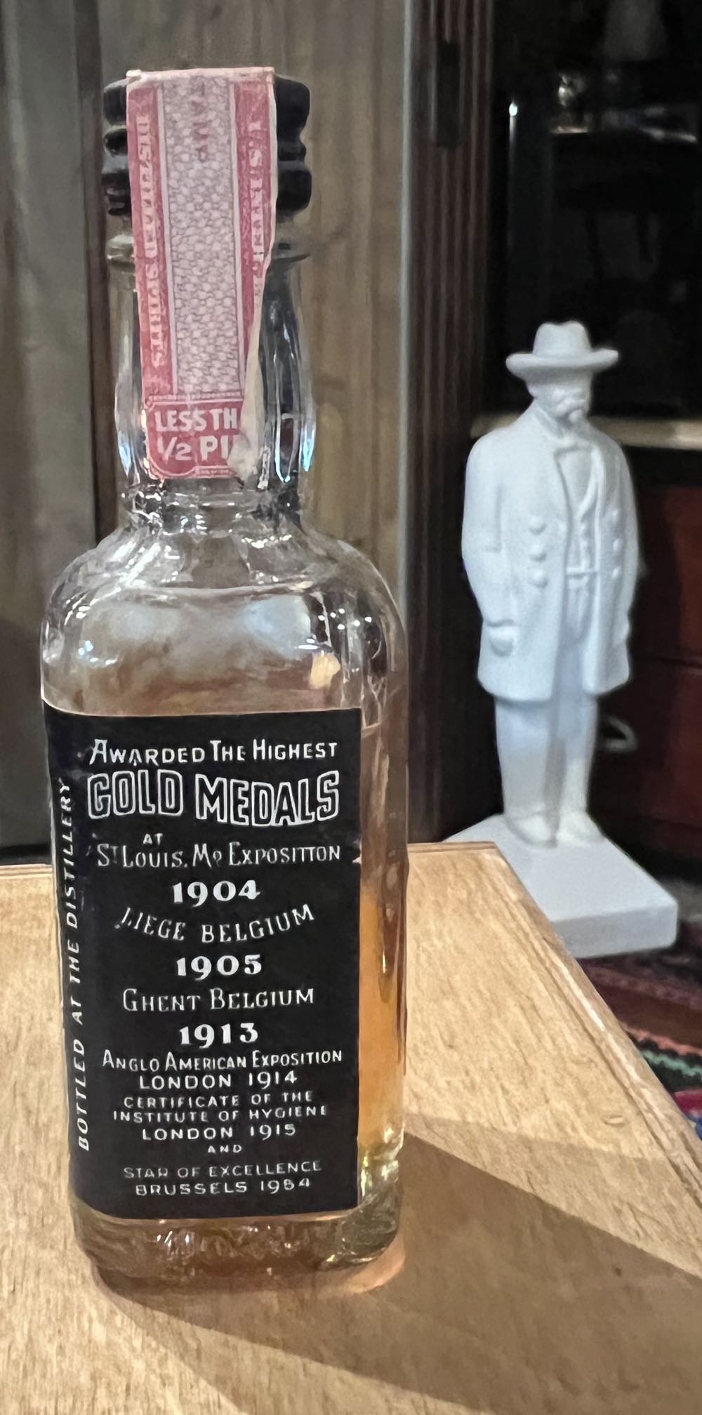 Mini Black Label 1971 - Jack Daniel’s Distillery, Lynchburg, TN (47 mL) alcohol collectible - Main Image 2