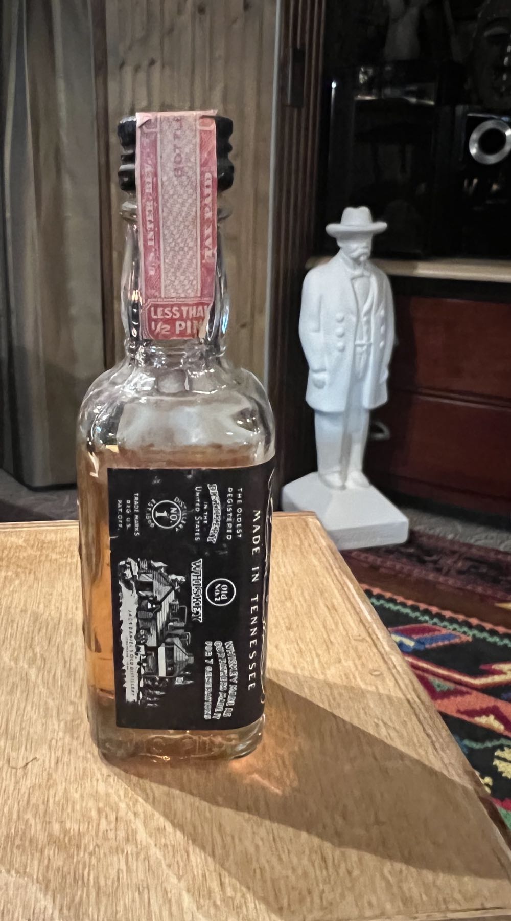 Mini Black Label 1971 - Jack Daniel’s Distillery, Lynchburg, TN (47 mL) alcohol collectible - Main Image 3