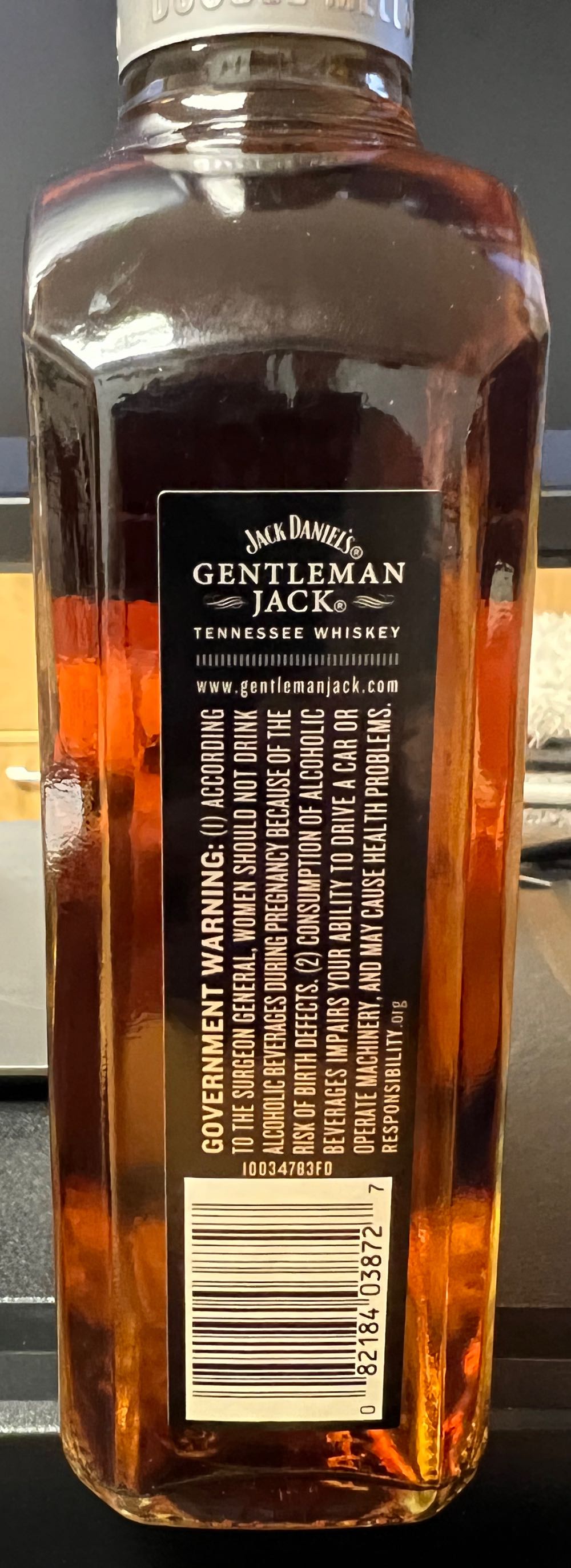 Gentleman Jack Eched  Wyooter Hooter 2022 - Jack Daniel’s Distillery, Lynchburg, TN (750 mL) alcohol collectible [Barcode 082184038727] - Main Image 3