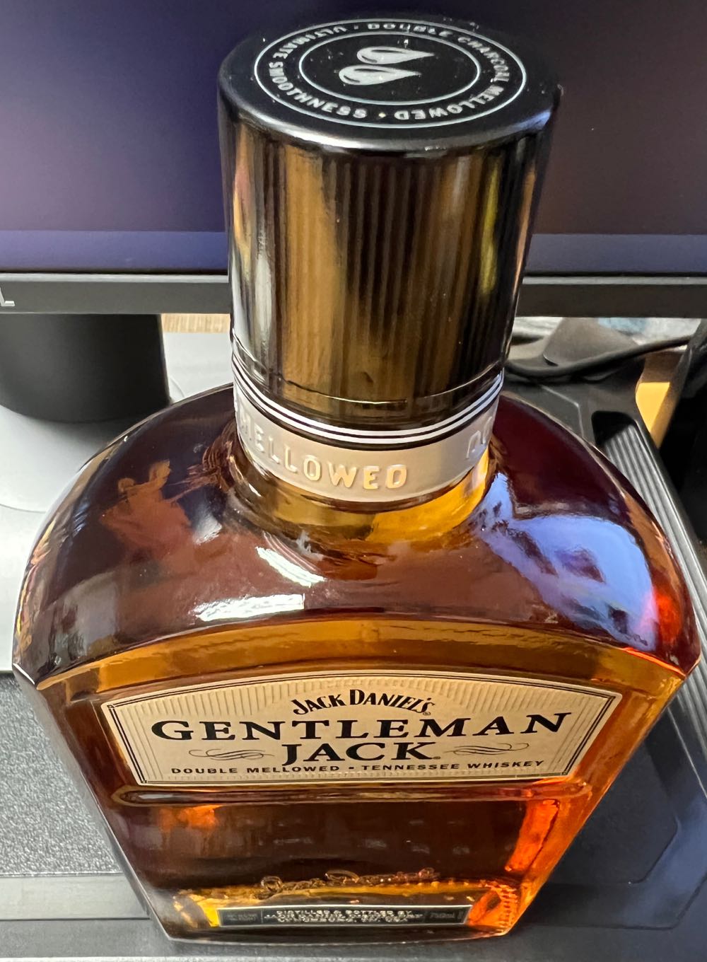 Gentleman Jack Eched  Wyooter Hooter 2022 - Jack Daniel’s Distillery, Lynchburg, TN (750 mL) alcohol collectible [Barcode 082184038727] - Main Image 4