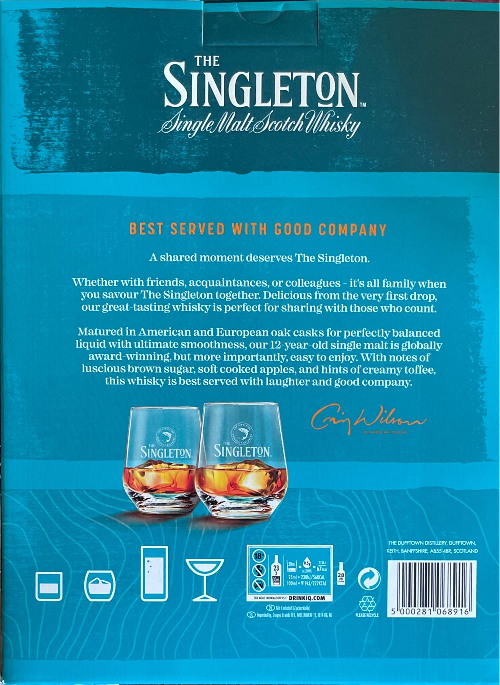 The Singleton Of Dufftown 12 Jahre Set 2 - Dufftown (0,7 L) alcohol collectible [Barcode 5000281068916] - Main Image 2