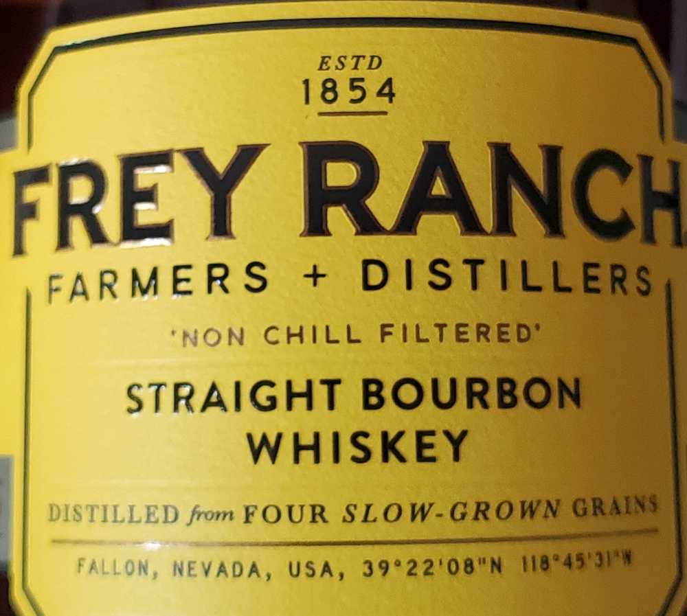 Frey Ranch Straight Bourbon Whiskey - Frey Ranch Farmers + Distillers (750 mL) alcohol collectible [Barcode 891211002309] - Main Image 2