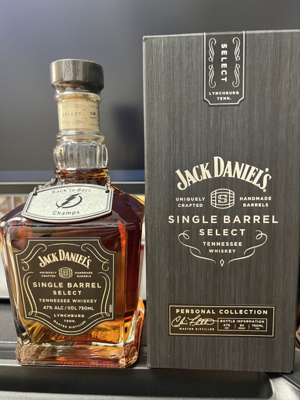 Back To Back Champions 2021 - Jack Daniel’s Distillery, Lynchburg, TN (750 mL) alcohol collectible [Barcode 082184004289] - Main Image 2