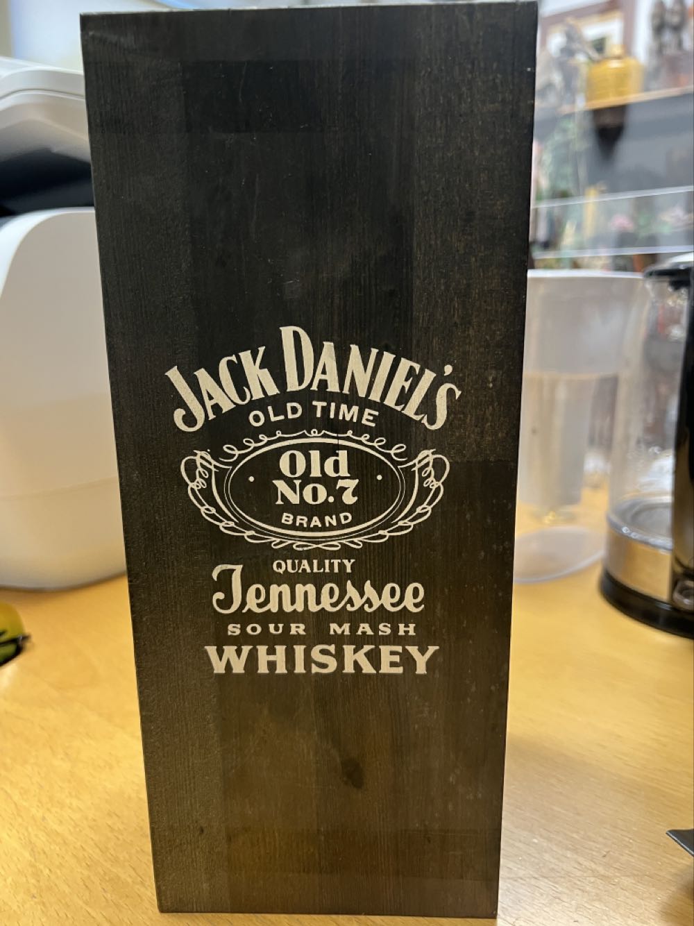 Black Coffin Label 1989 Wooden - Jack Daniel’s Distillery, Lynchburg, TN (750 mL) alcohol collectible - Main Image 2