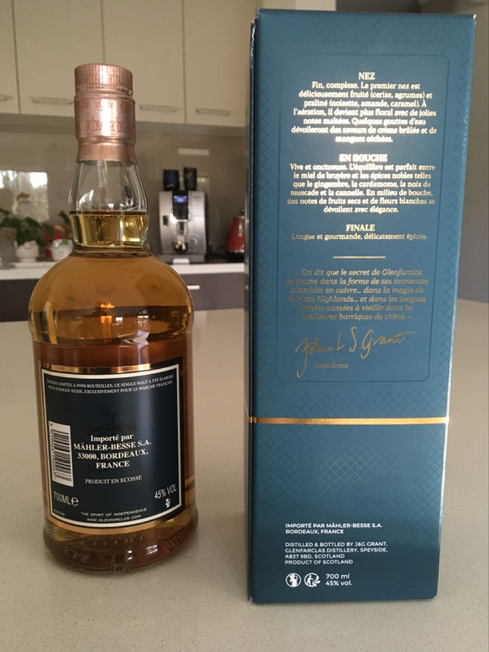 Glenfarclas Private Reserve Whisky  alcohol collectible [Barcode 5019066190063] - Main Image 4