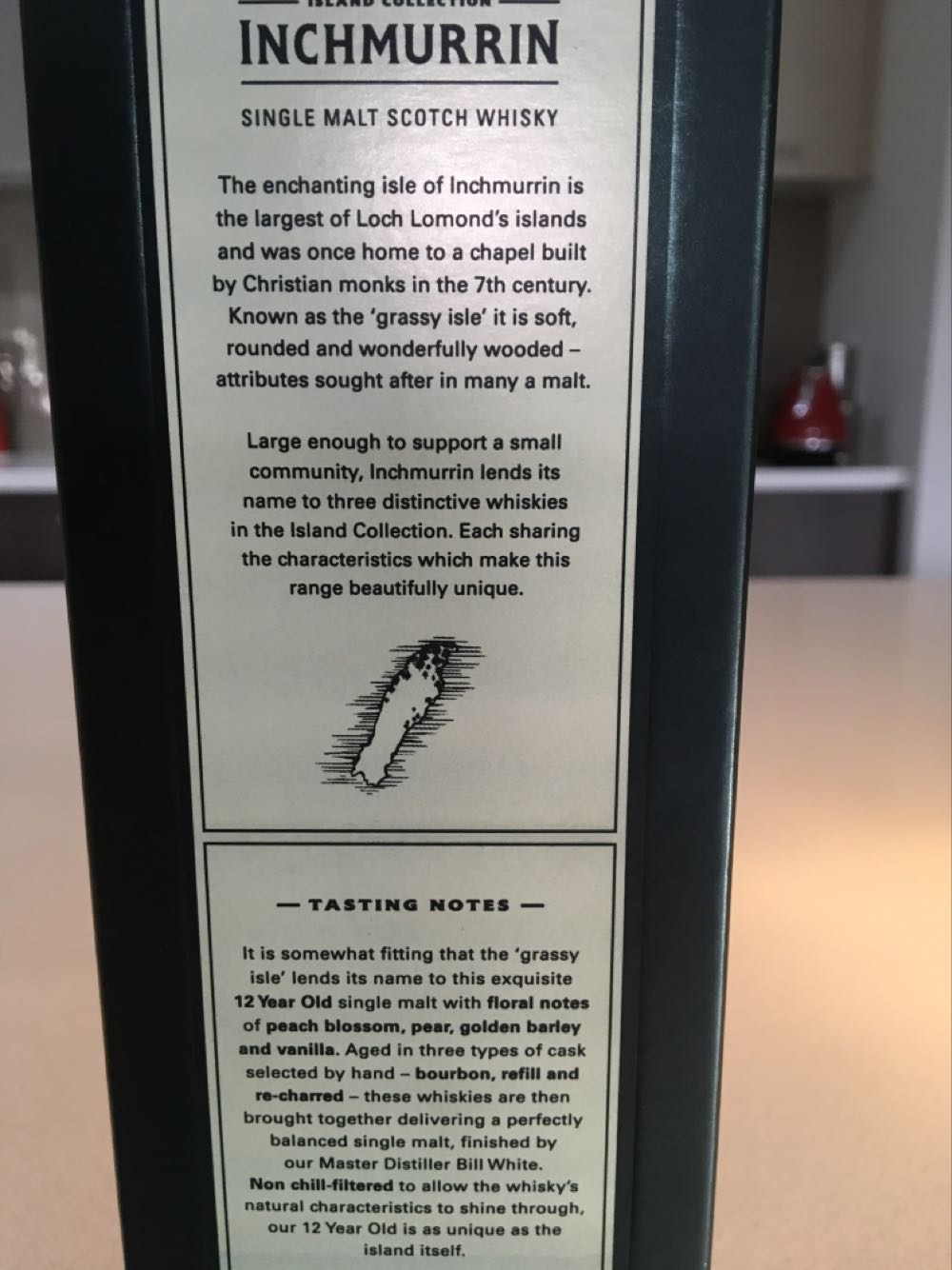 Loch Lomond Inchmurrin 12 Years Old  alcohol collectible [Barcode 5016840155218] - Main Image 4