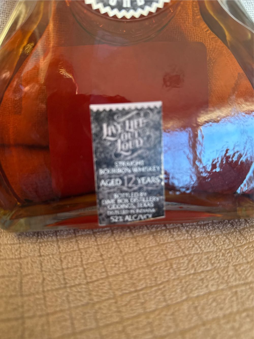 Sixth Street 12yr Bourbon LP Pick - MGP Distilling (750 mL) alcohol collectible - Main Image 2