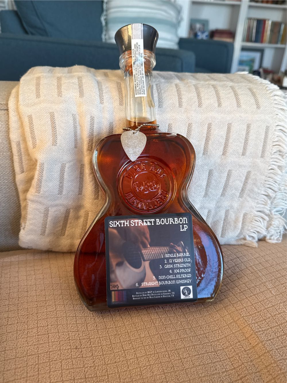 Sixth Street 12yr Bourbon LP Pick - MGP Distilling (750 mL) alcohol collectible - Main Image 3