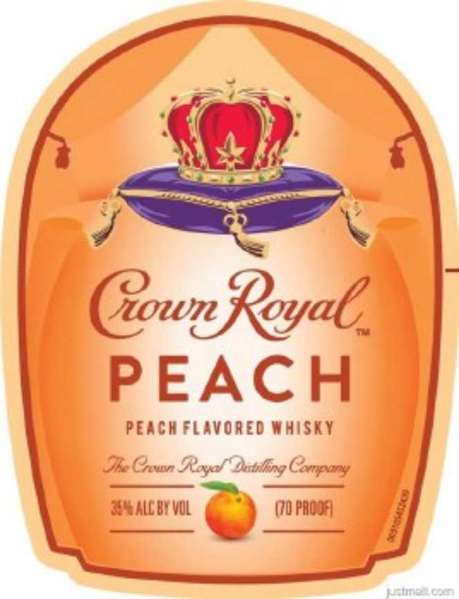 Crown Royal Peach - Crown Royal Company (750mL) alcohol collectible - Main Image 3