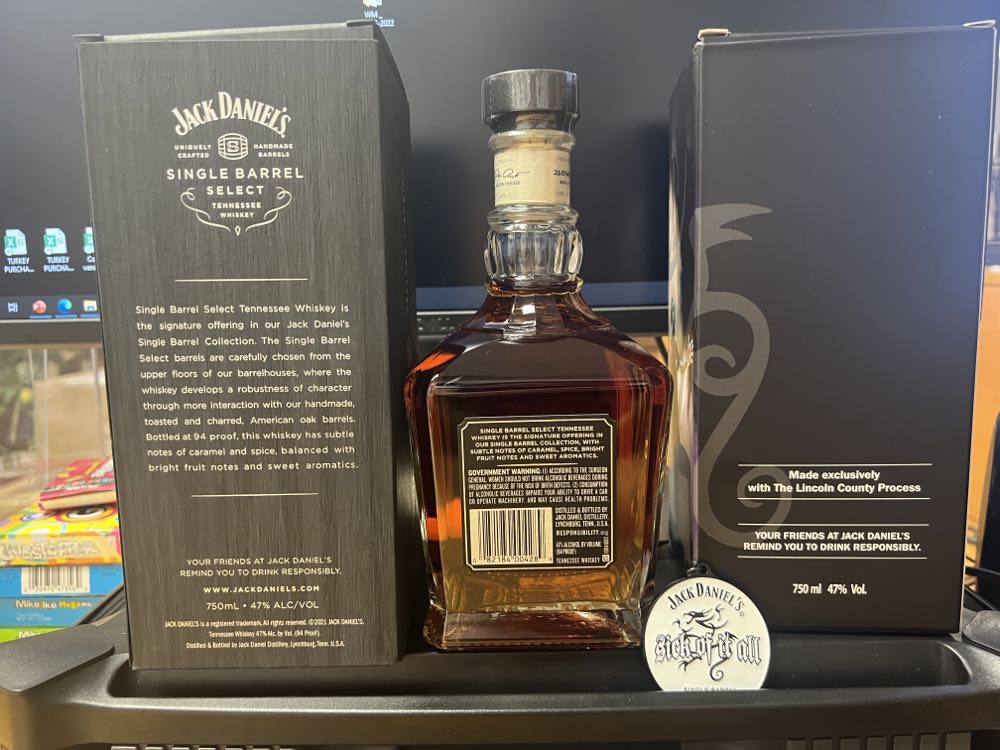 Sick Of It All Band 2021 - Jack Daniel’s Distillery, Lynchburg, TN (750 mL) alcohol collectible [Barcode 082184004289] - Main Image 3