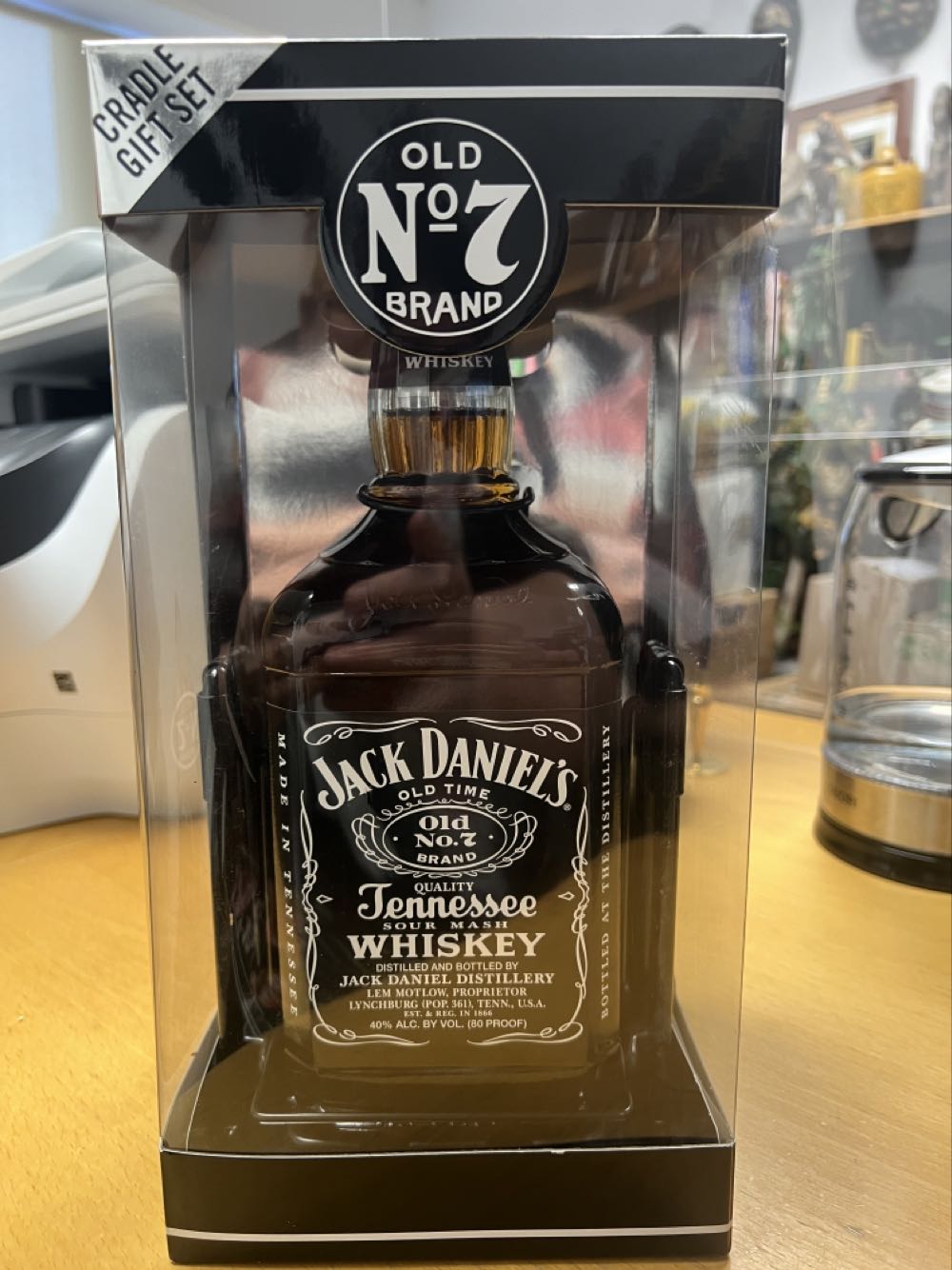 Cradle Gift Set 1.75 L - Jack Daniel’s Distillery, Lynchburg, TN alcohol collectible - Main Image 2