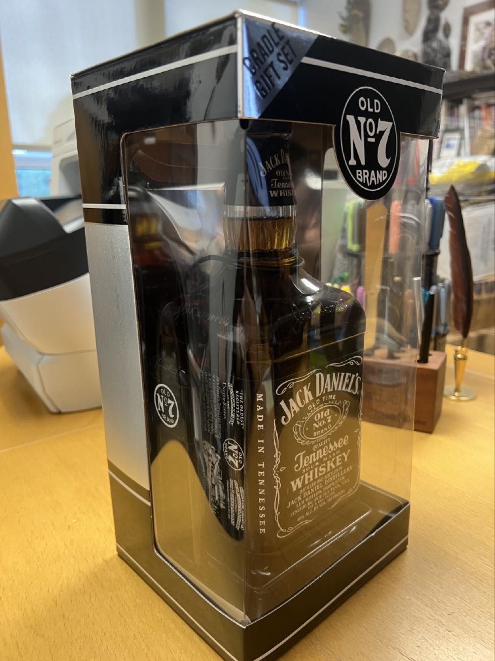 Cradle Gift Set 1.75 L - Jack Daniel’s Distillery, Lynchburg, TN alcohol collectible - Main Image 4