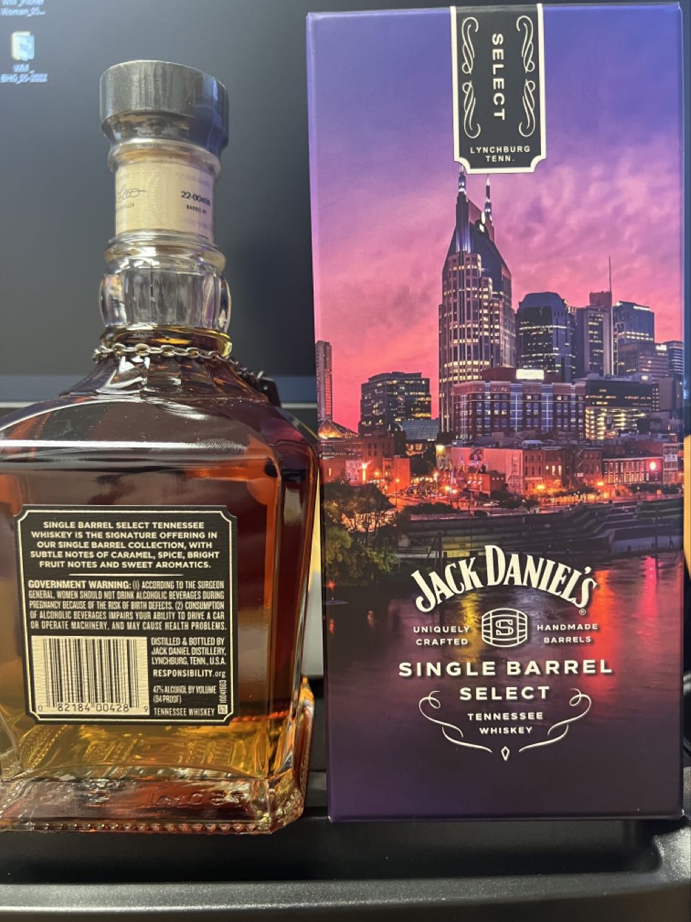 Liquor Planet 2022 Nashville Skyline - Jack Daniel’s Distillery, Lynchburg, TN (750 mL) alcohol collectible [Barcode 082184004289] - Main Image 2
