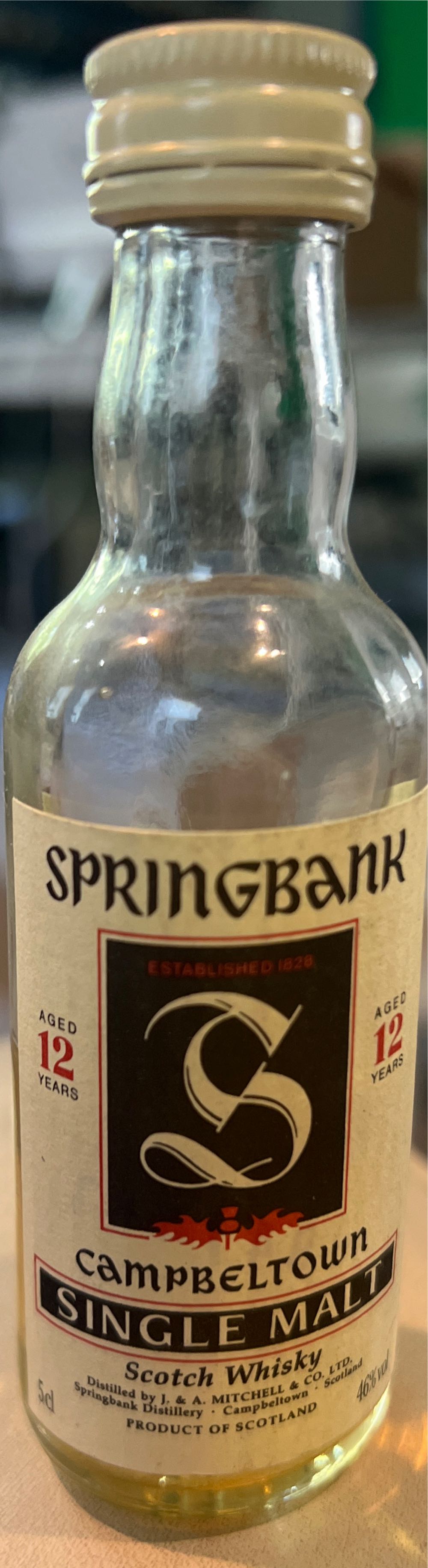 Springbank Single Malt  alcohol collectible - Main Image 2