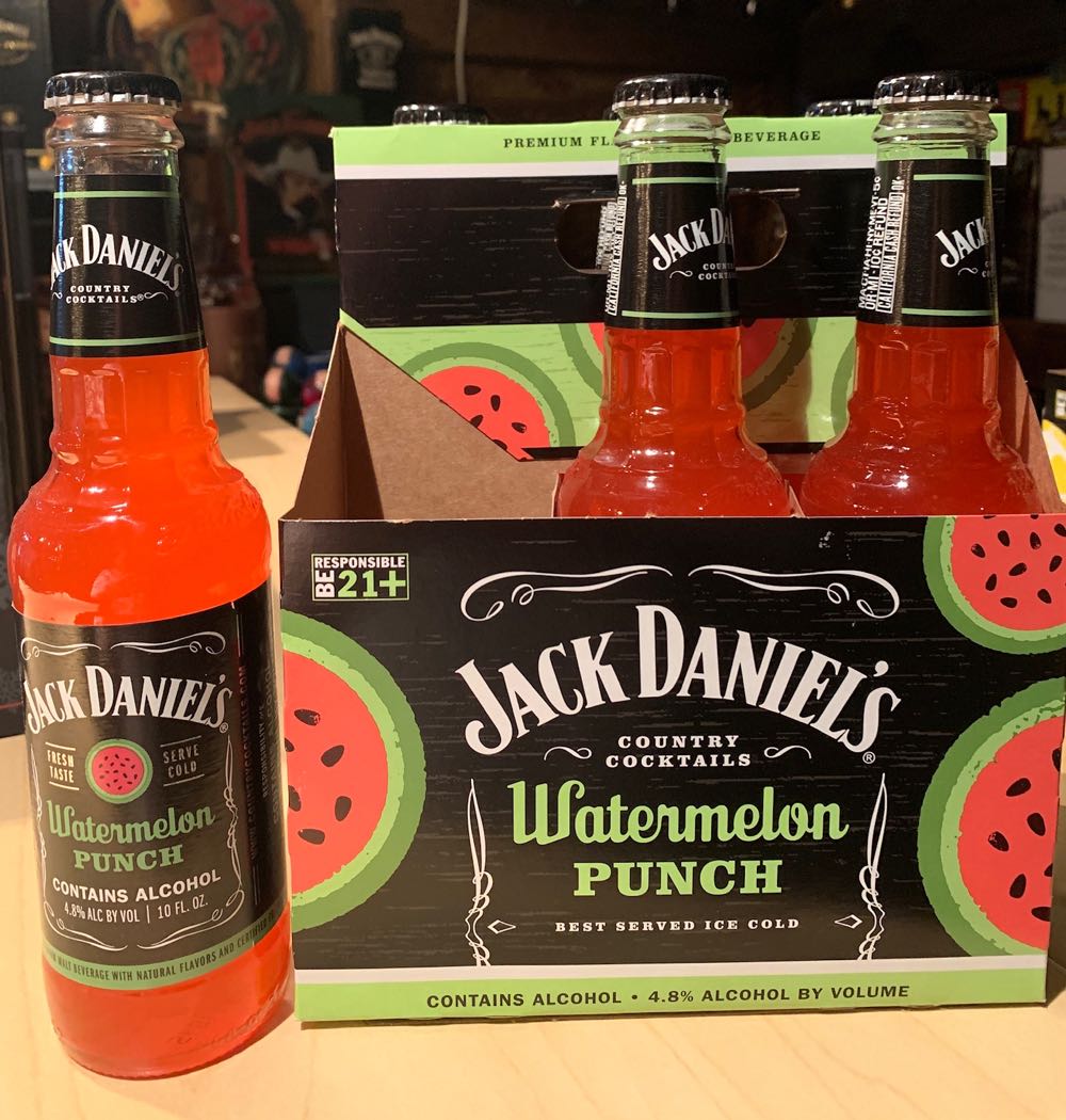 Watermelon Spike - Jack Daniel’s Beverage Co. (10 FL OZ) alcohol collectible [Barcode 082184026038] - Main Image 4