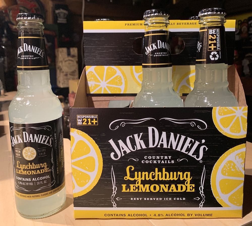 Lynchburg Lemonade - Jack Daniel’s Beverage Co. (10 FL OZ) alcohol collectible [Barcode 082184026021] - Main Image 4