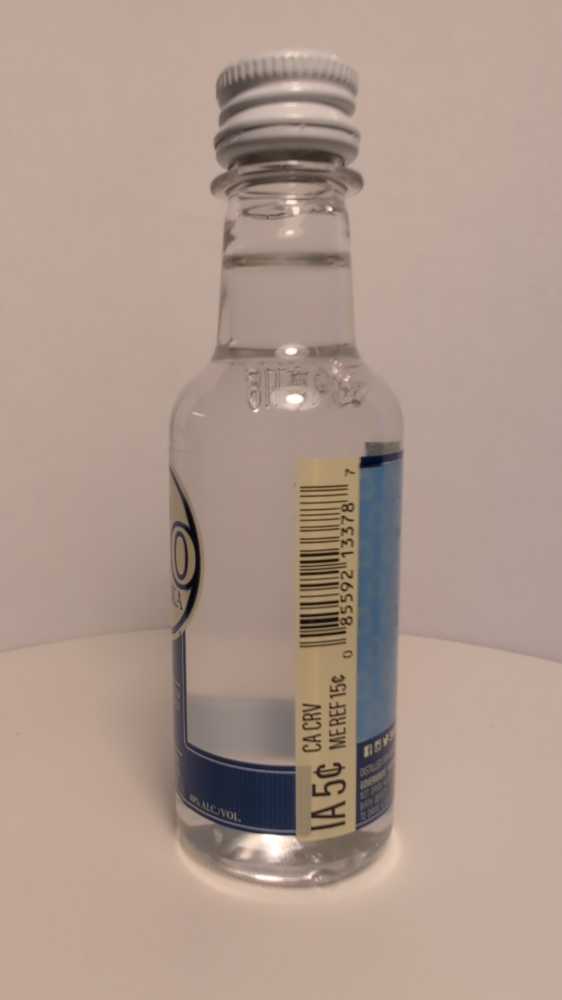 360 Vodka - Earth Friendly Distilling Company (50 mL) alcohol collectible [Barcode 085592133718] - Main Image 4