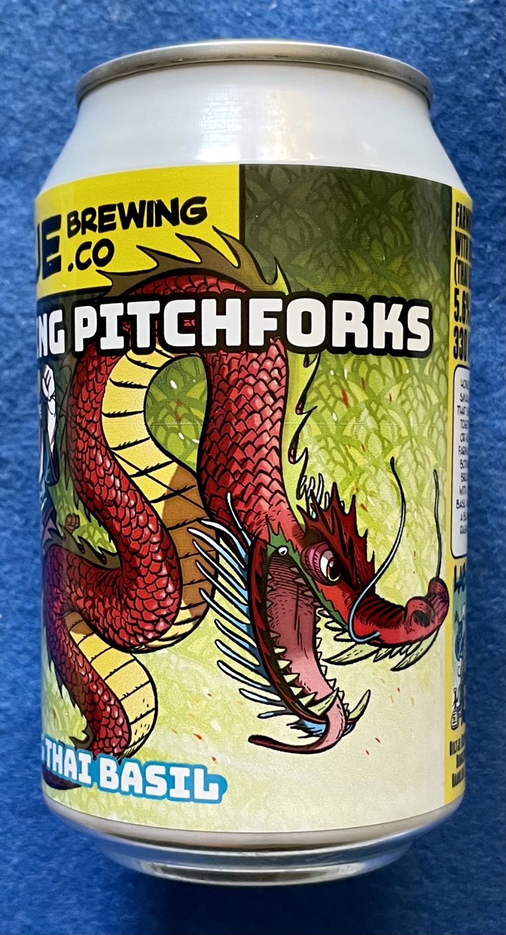 Blazing Pitchforks - Uiltje Brewing Company (330 mL) alcohol collectible [Barcode 8719325540734] - Main Image 2