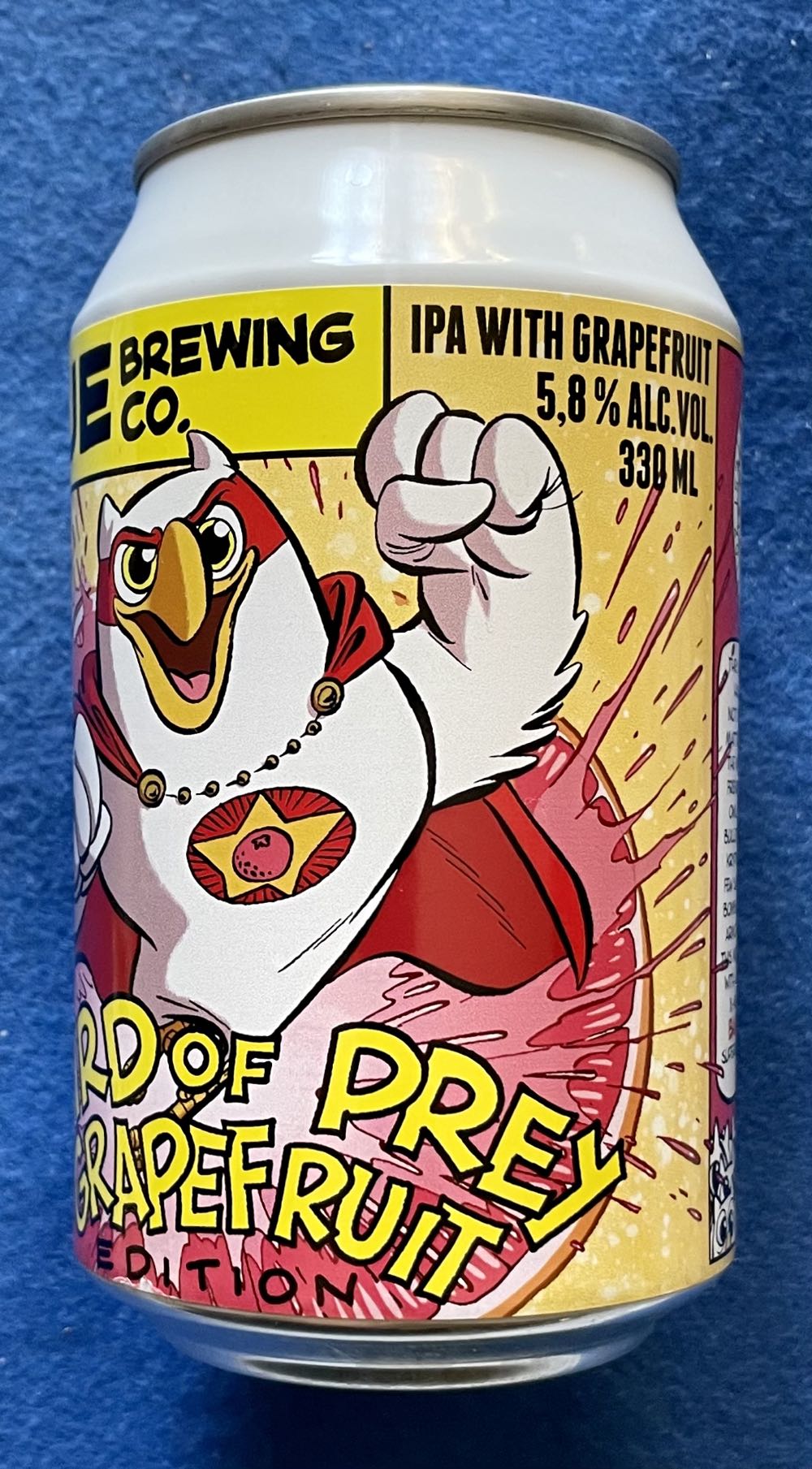 Bird Of Prey Grapefruit Edition - Uiltje Brewing Company (330 mL) alcohol collectible [Barcode 8720254563565] - Main Image 2