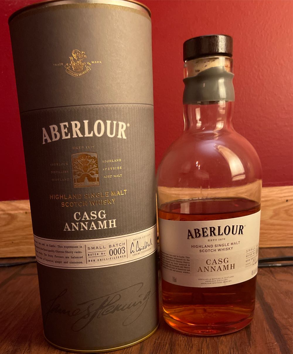 Aberlour Casg Annamh - The Aberlour Distillery (750 mL) alcohol collectible [Barcode 080432114155] - Main Image 1