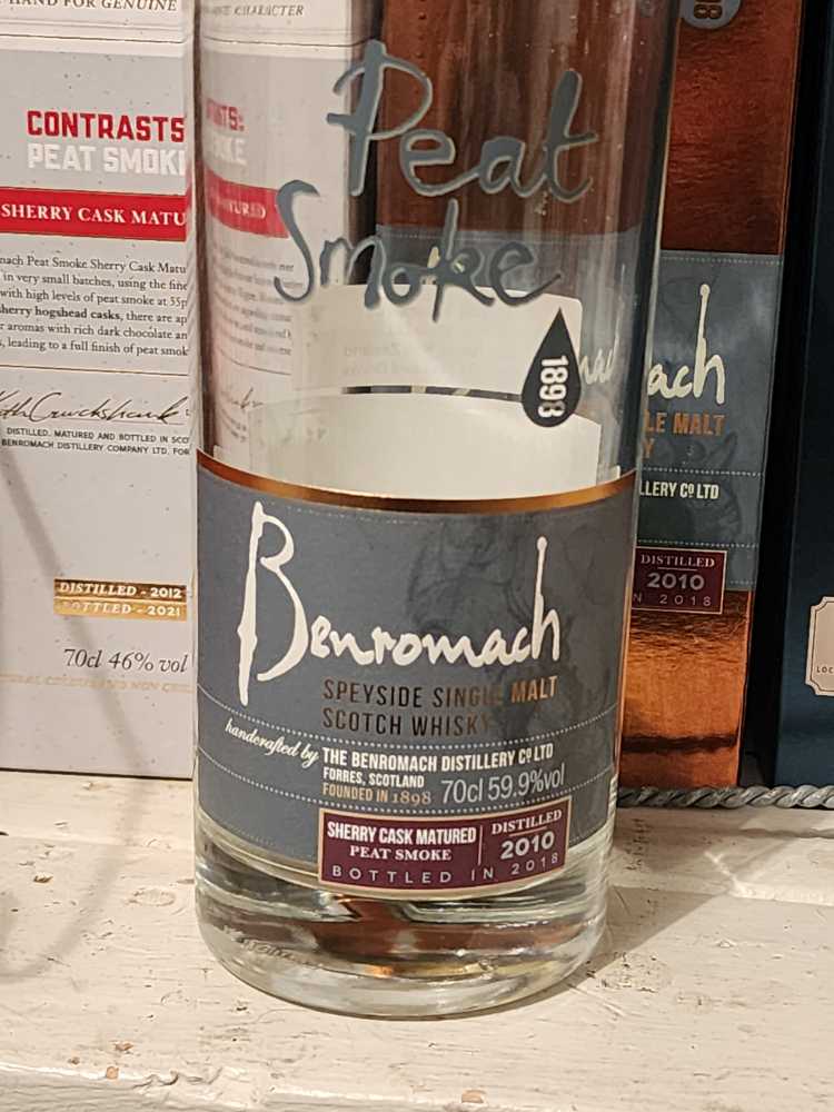 Benromach Peat Smoke - Benromach Distillery (750 mL) alcohol collectible [Barcode 7470202014120] - Main Image 4