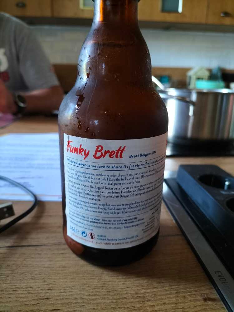 Funky Brett - Brasserie Lefebvre, Quenast (0.33 L) alcohol collectible [Barcode 5411676510017] - Main Image 2