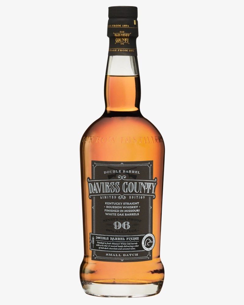 Daviess County Double Barrel Finished Bourbon Whiskey - Lux Row Distillers (750 mL) alcohol collectible [Barcode 088352136431] - Main Image 1