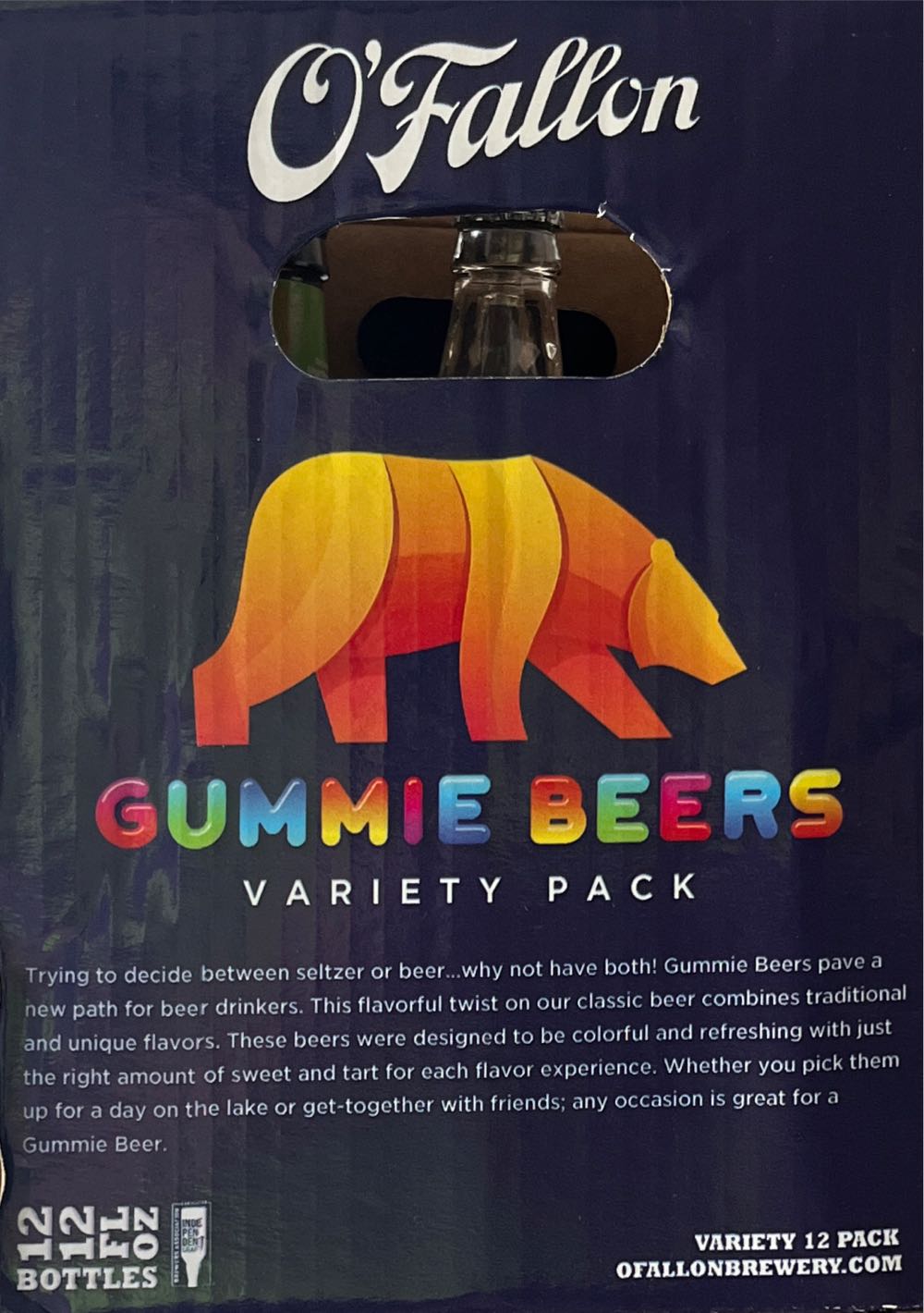 Gummie Beer - Strawberry Lemonade - O’Fallon (12 FL OZ) alcohol collectible [Barcode 749504334357] - Main Image 3