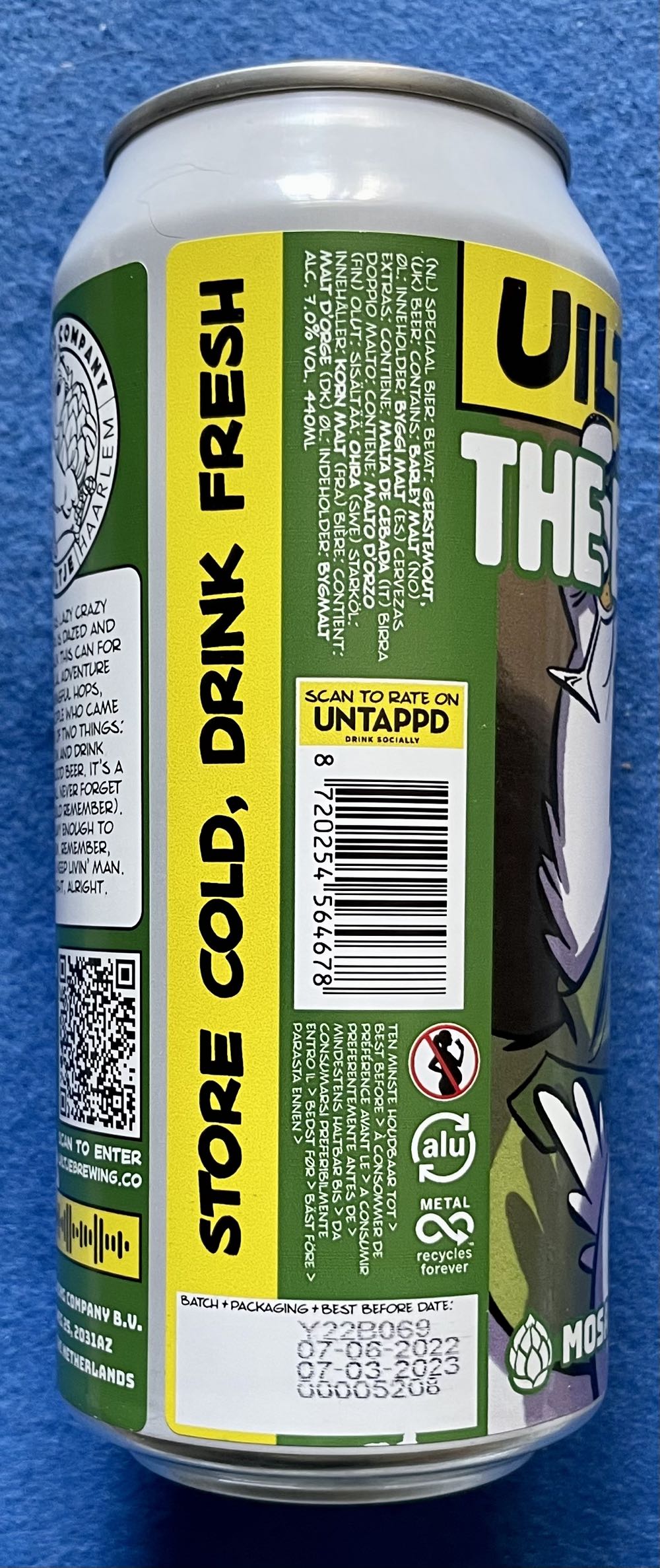 The Beer-spill - Uiltje Brewing Company (440 mL) alcohol collectible [Barcode 8720254564678] - Main Image 4