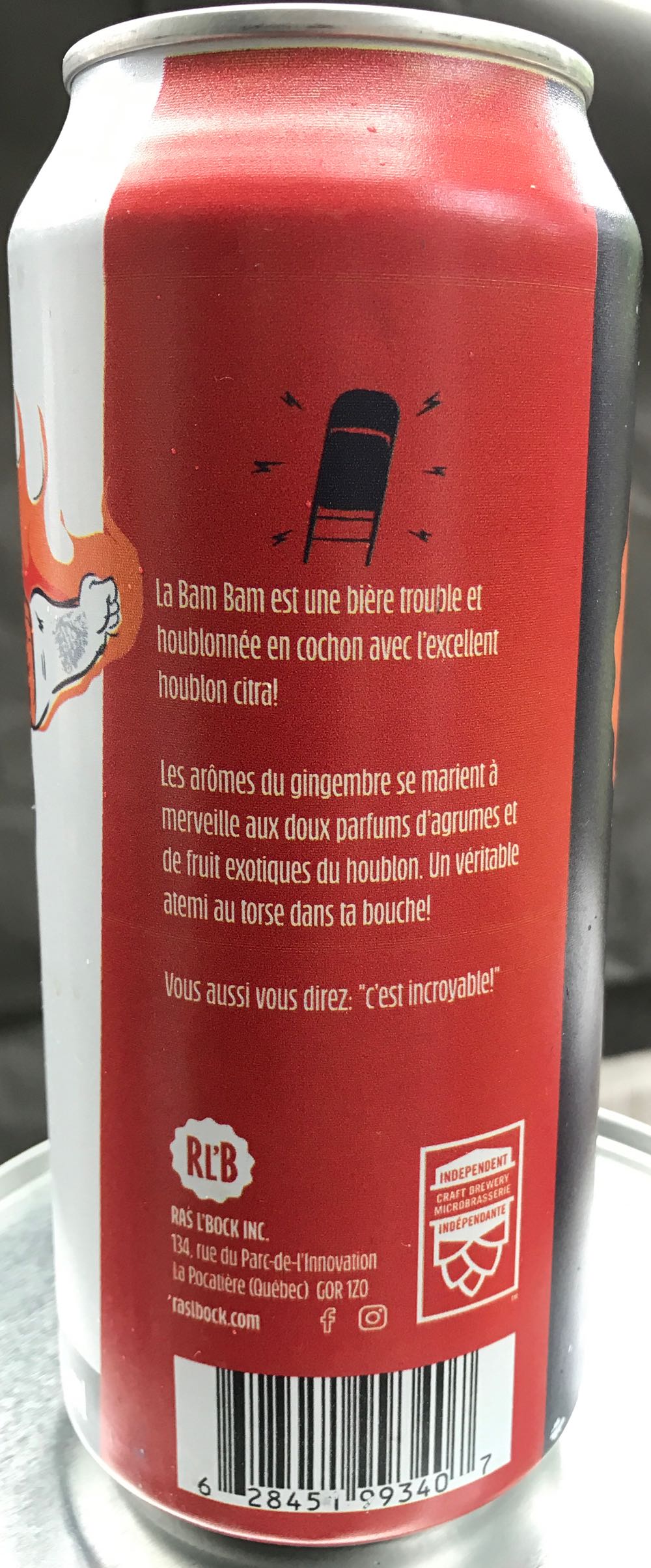 Ras L’bock Bam Bam Biguelow  alcohol collectible - Main Image 3