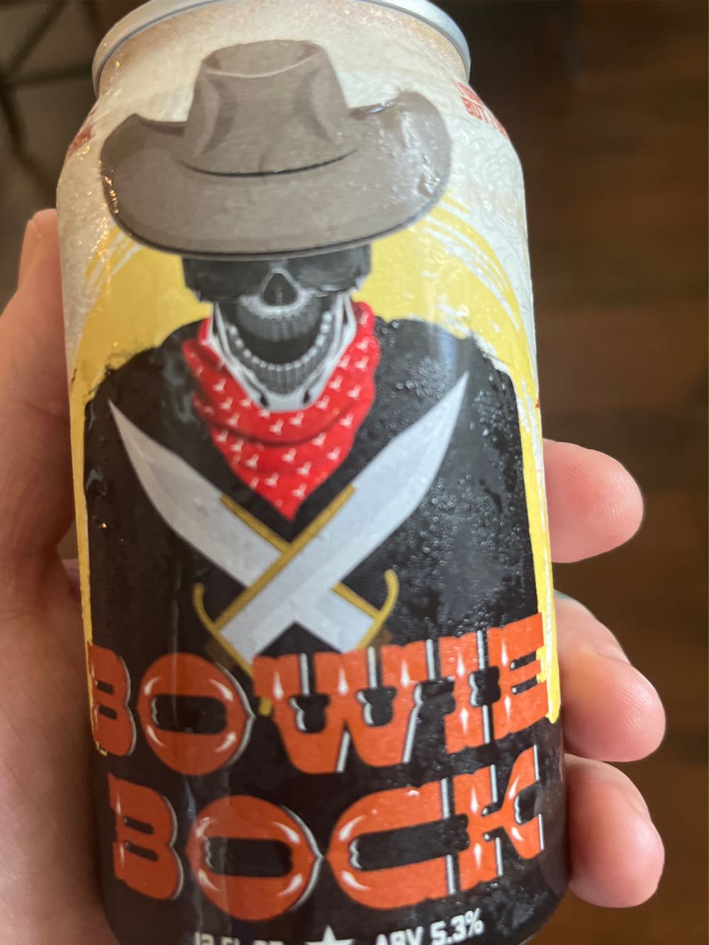 Freetail Bowie Bock - Freetail (12 FL OZ) alcohol collectible [Barcode 856666005459] - Main Image 1