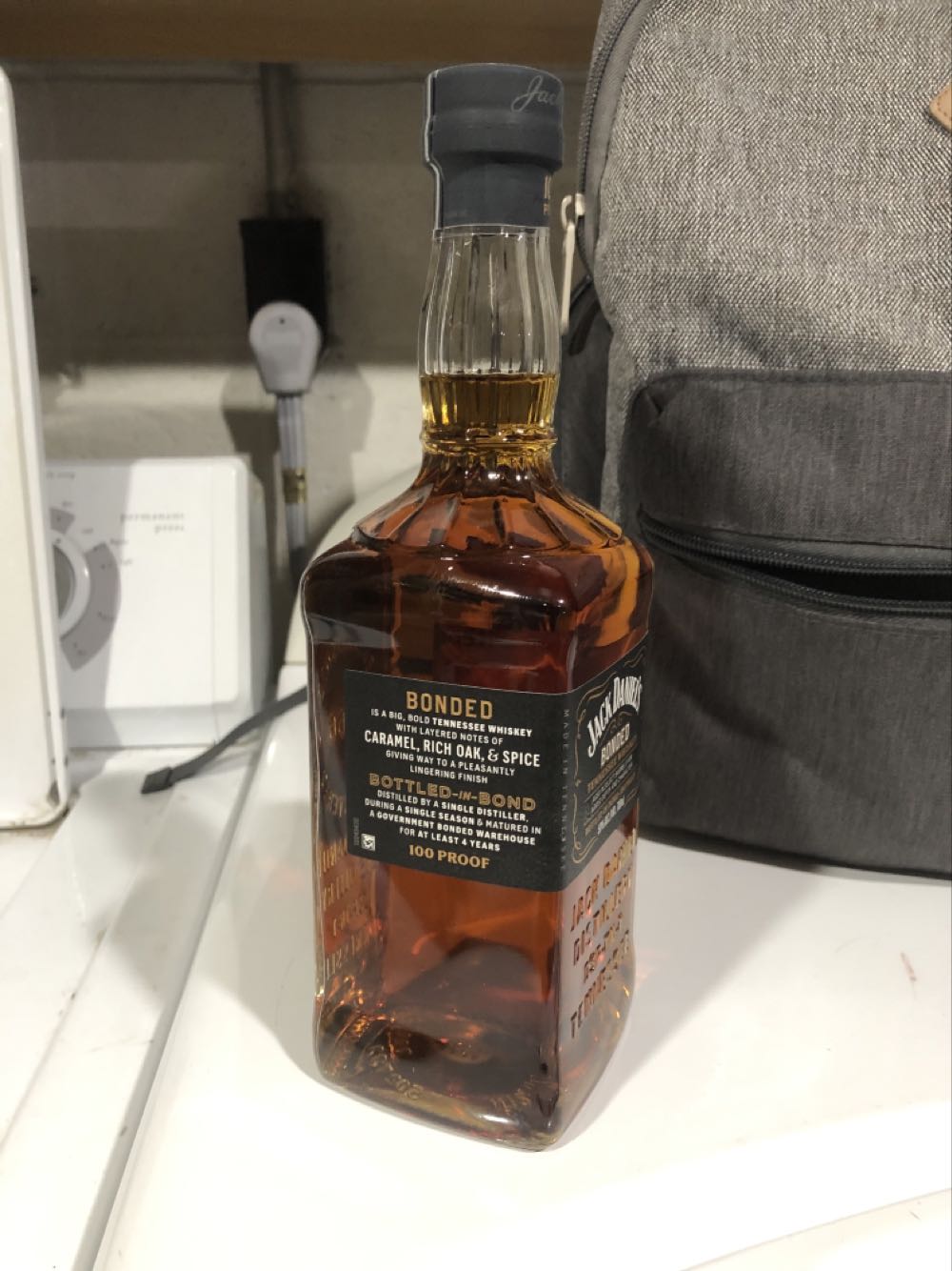 LIQUOR : JD Bonded  (700 mL) alcohol collectible - Main Image 2