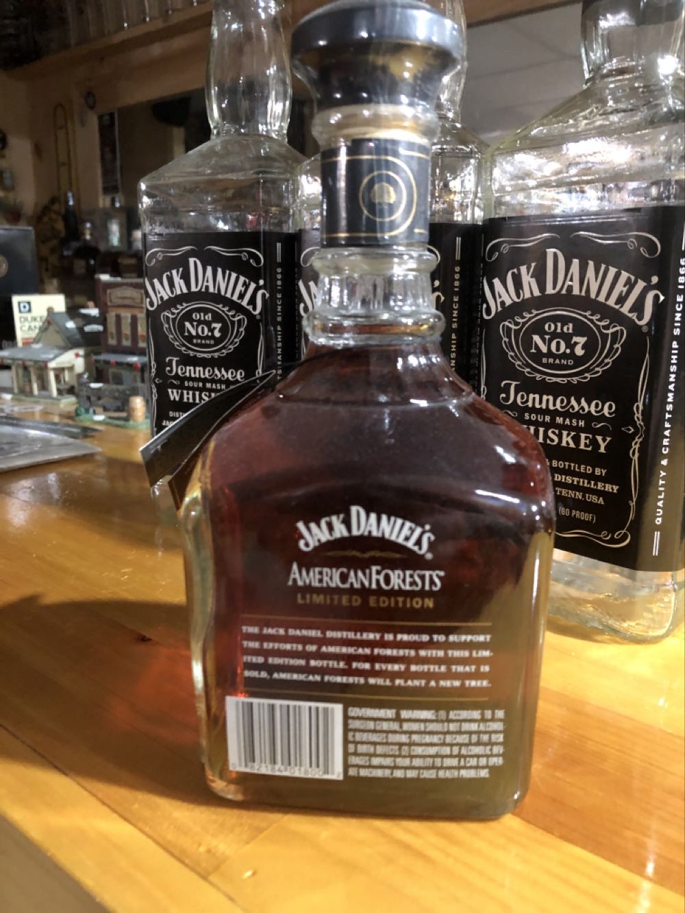 LIQUOR : Single Barrel American Forests  (750 mL) alcohol collectible - Main Image 2