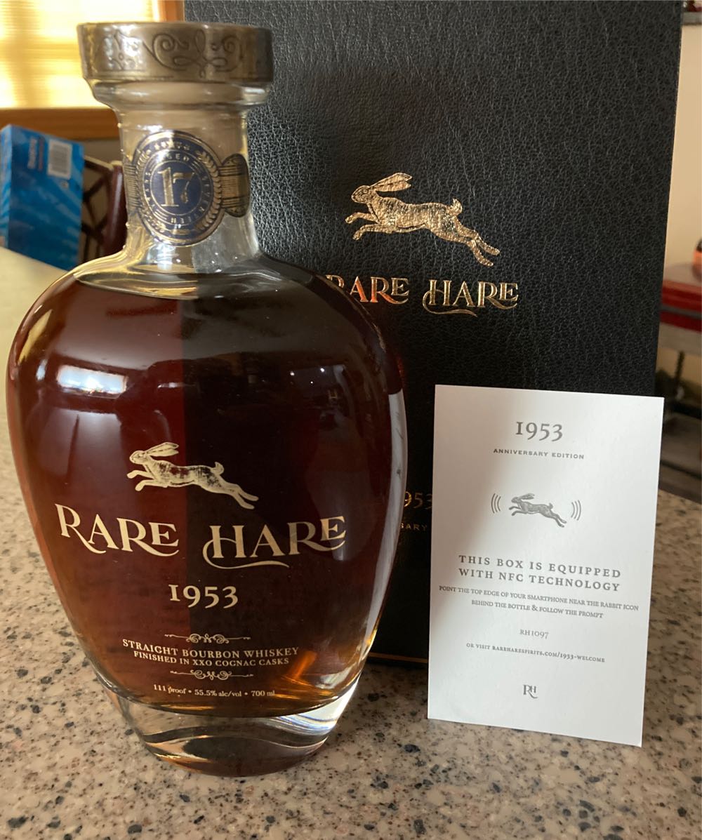 Rare Hare Bourbon - Bottled By Playboy Spirits (700 mL) alcohol collectible [Barcode 810098400473] - Main Image 4